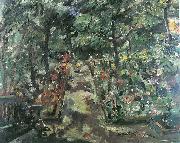 Lovis Corinth Garten in Berlin-Westend oil